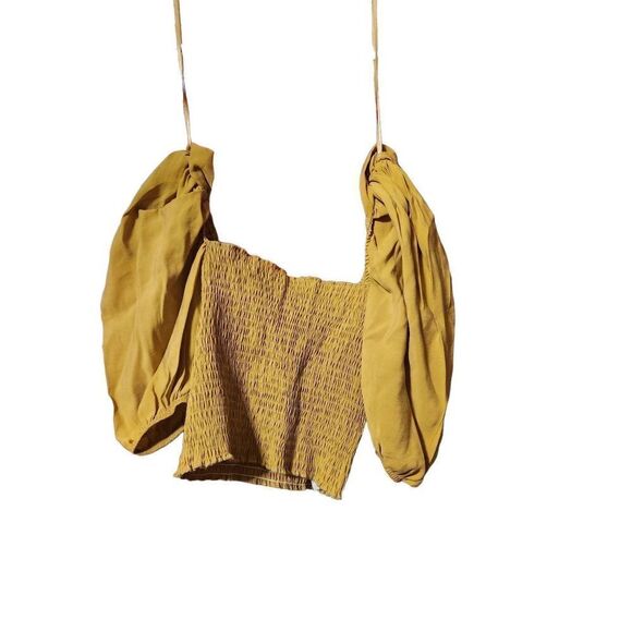 Puffer sleeve top zara size small - Picture 1 of 10